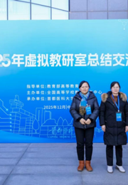 我院教师参加2025年虚拟教研室总结交流会