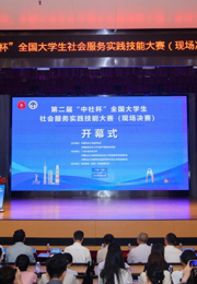 喜报！我院本科生团队在第二届“中社杯”全国大学生社会服务实践技能大赛（现场决赛）中荣获全国三等奖
